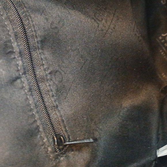 NEW! TAGS! JONES NY Black Leather Tote Bag - Picture 8 of 10